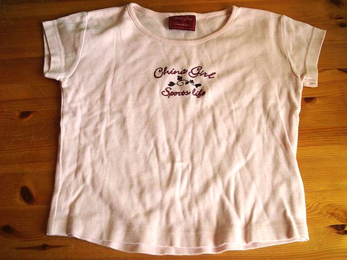 tee shirt rose clair 6 ans Décathlon