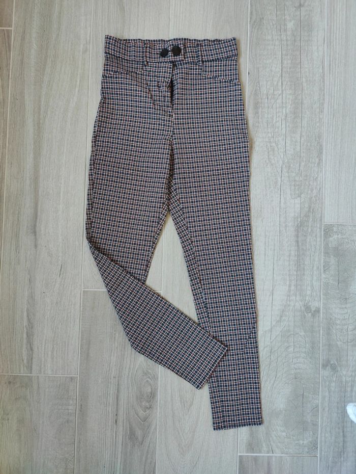 Pantalon à carreaux