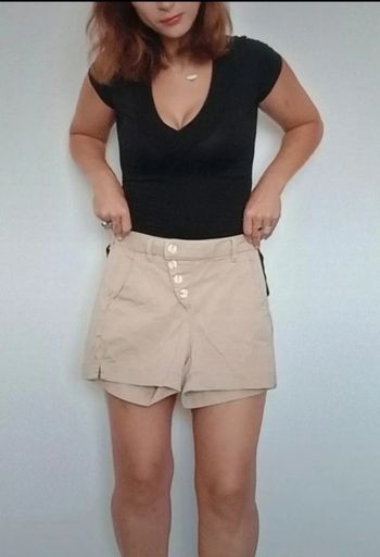 Short beige casualchic intemporel Esprit taille 34