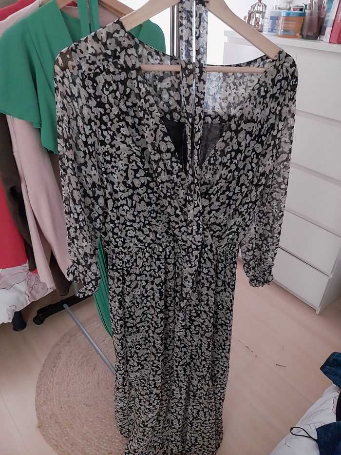 Longue robe à fleurs