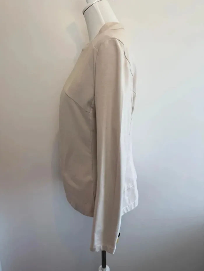 Veste Blazer Suzymix beige femme taille S parfait état - photo numéro 2