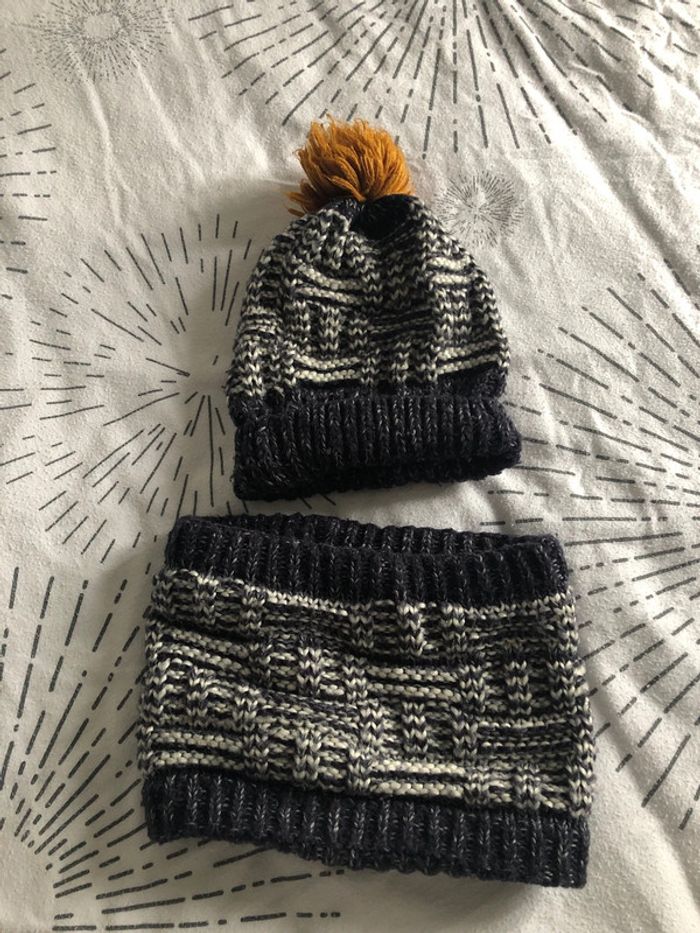 Bonnet + tour de cou Taille unique - photo numéro 2