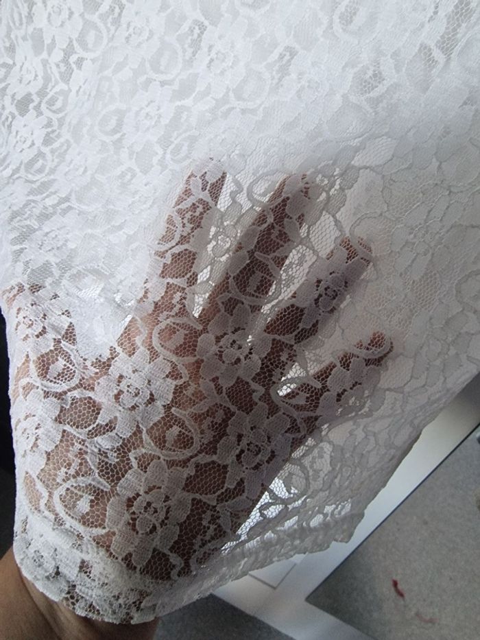 Sublime haut croisé cachecoeur dentelle - photo numéro 8