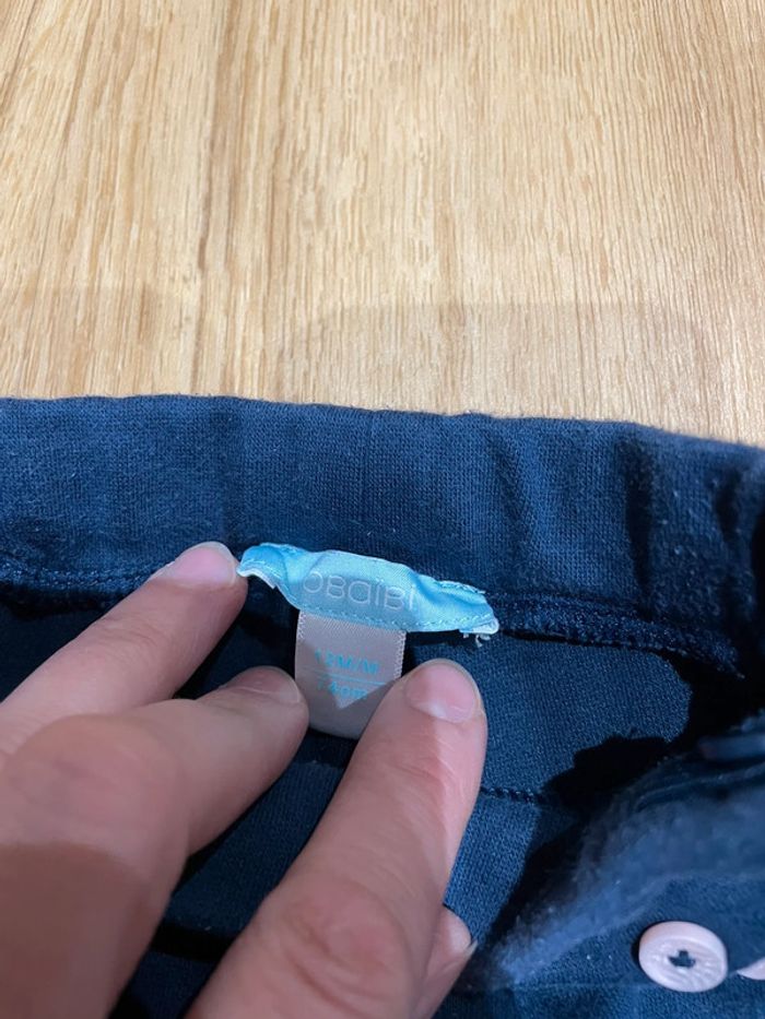 Lot 2 pantalons joggings 12 mois - photo numéro 6