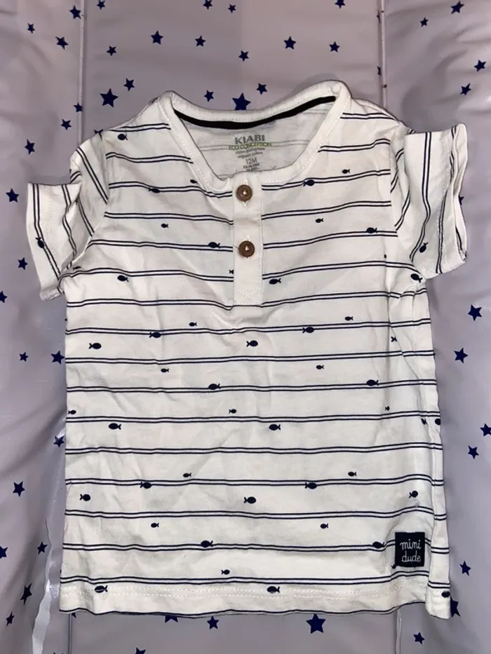 T shirt kiabi 12 m
