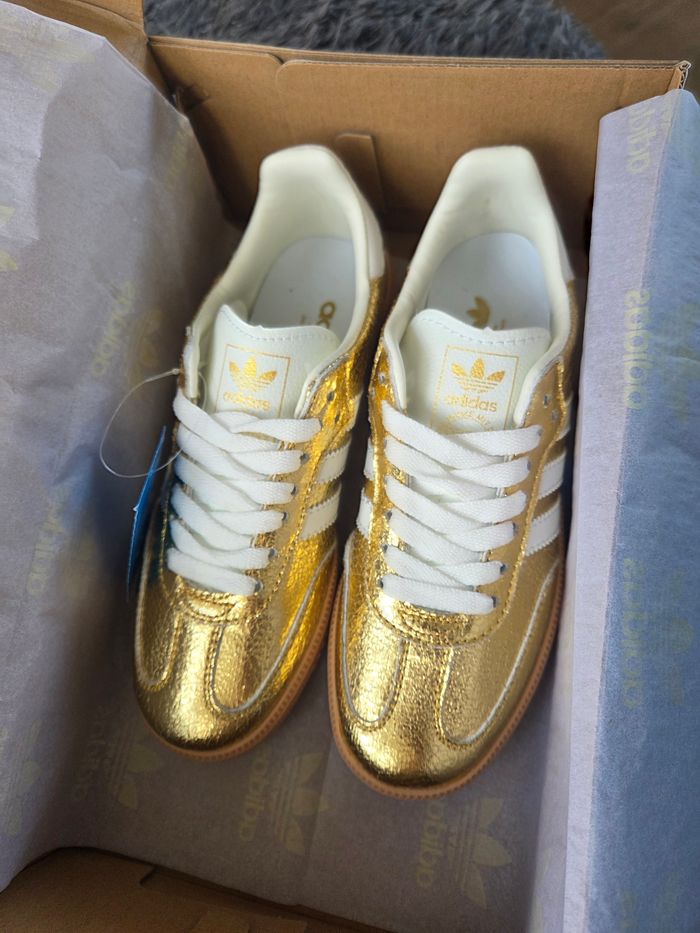 Adidas samba og doré neuve - photo numéro 2