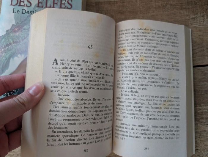 Lot livres La guerre des Elfes - photo numéro 6