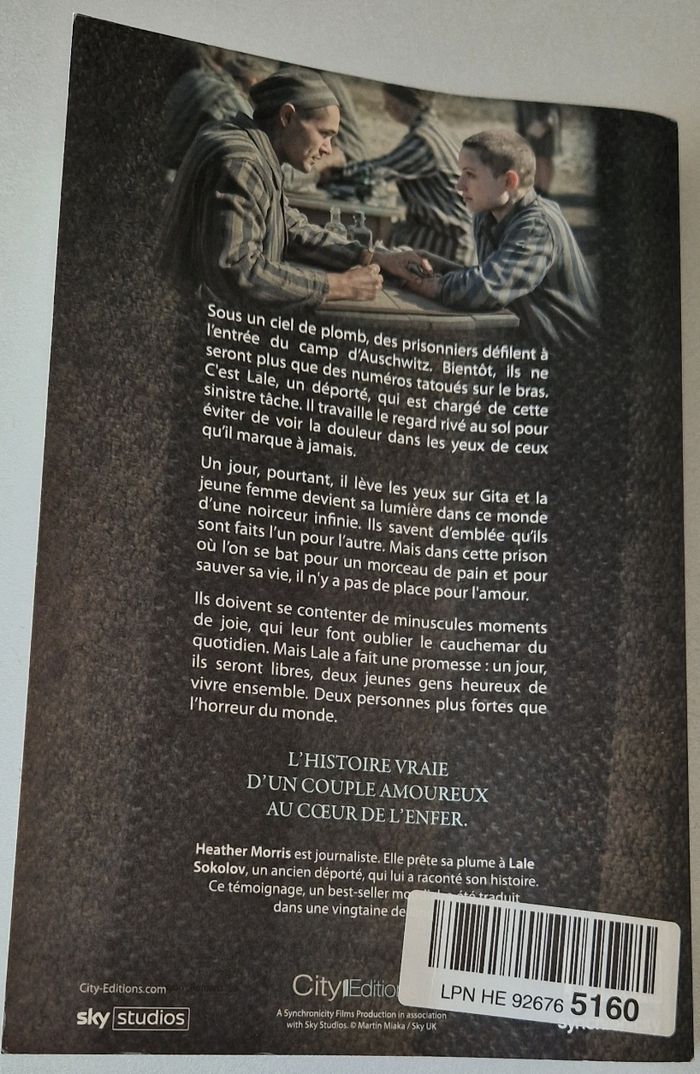Livre "Le tatoueur d'Auschwitz" - photo numéro 2