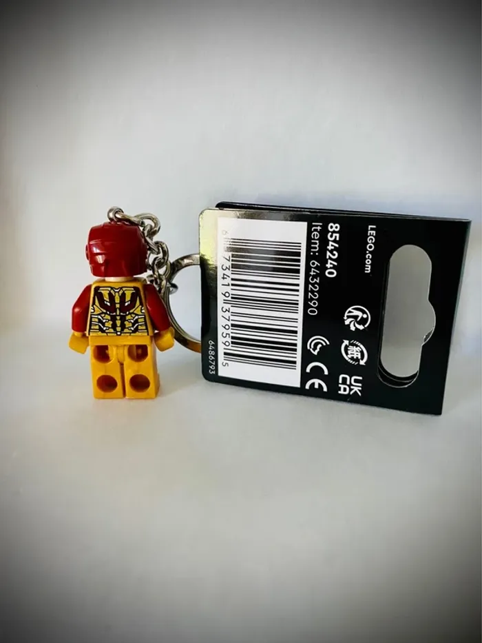 Porte-clés LEGO Marvel - Iron Man (Réf. 854240) - Neuf - photo numéro 3