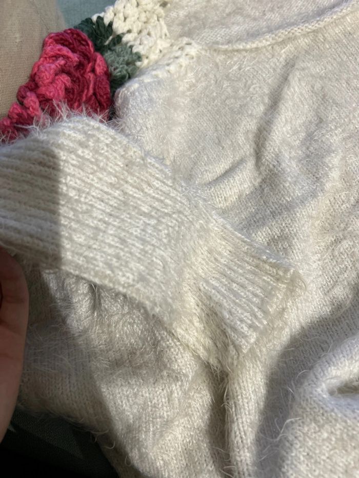 pull blanc - photo numéro 3