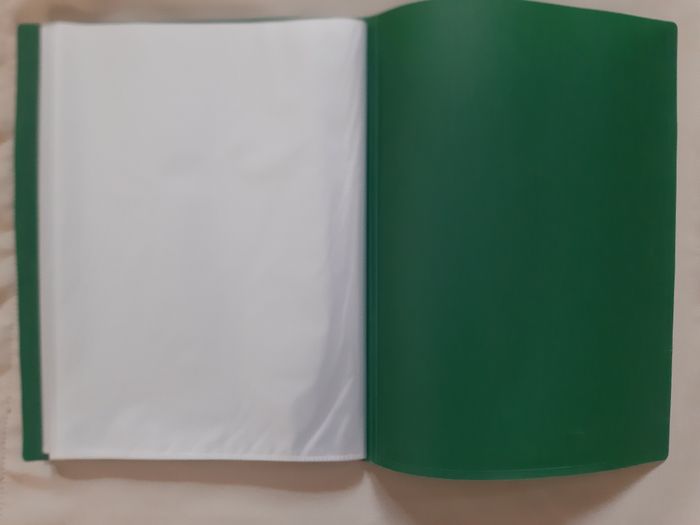 porte-vues / protège-documents - 60 vues - vert - photo numéro 5