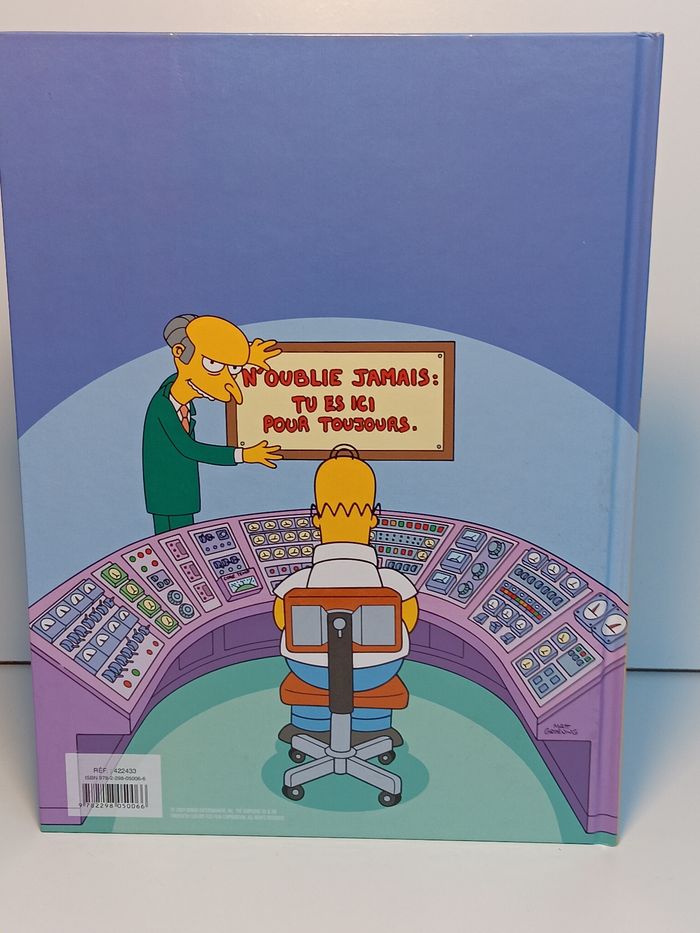 Livre Bande dessinée les Simpson Gros bosseur - photo numéro 3