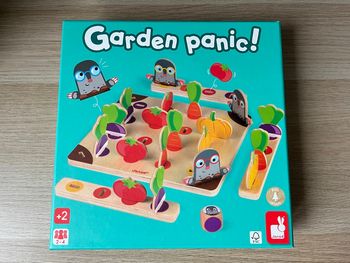 Janod Garden Panic jeu en bois dès 2ans