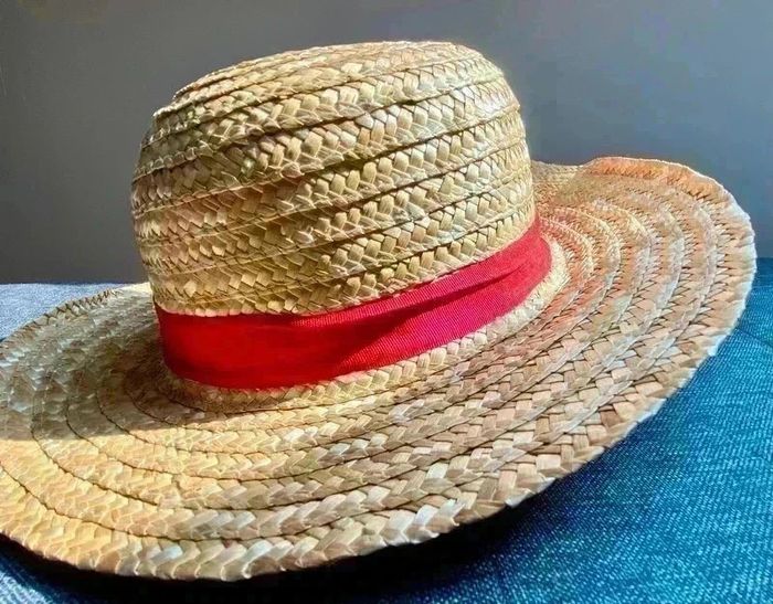 Chapeau de paille Monkey D. Luffy Anime One Piece Cosplay OP NЕUF - photo numéro 2