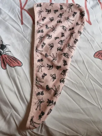 Serviette microfibre cheveux disney
