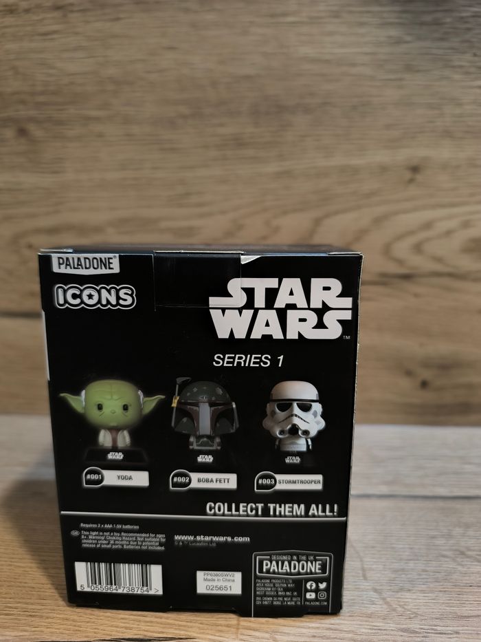 Lampe Figurine Yoda Star Wars - Paladone Icons #001 - NEUF - photo numéro 4