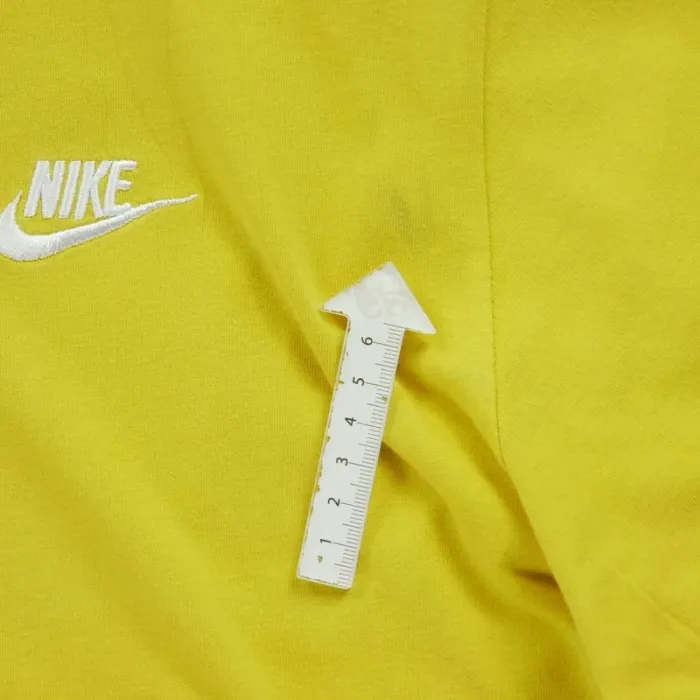 Nike T-shirt manches courtes Homme Taille M Jaune #Qwe1407 - photo numéro 5