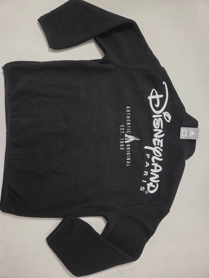 Veste sherpa Polaire logo Disneyland Paris taille XxL + 1 goodies Disney offert