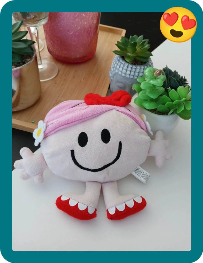 Péluche doudou Monsieur Madame 🌈🌿 - photo numéro 3