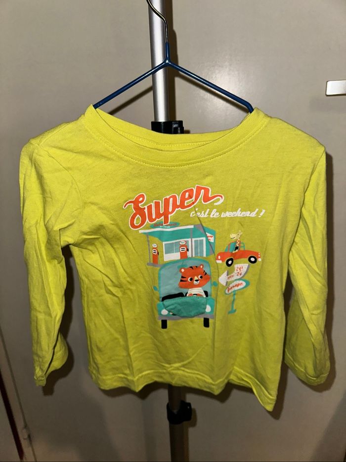 T-shirt manche longue 24 mois - photo numéro 3