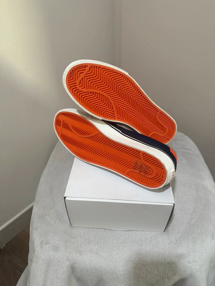 Swims - Mocassins, Bleu marine, orange, Taille 43 - photo numéro 8