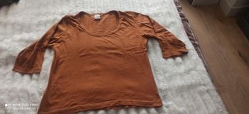 Pull marron clair t. 38