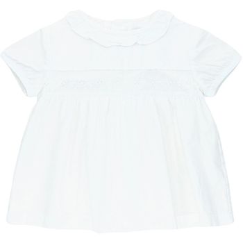 Blouse à manches courtes 12 mois en coton Laranjinha