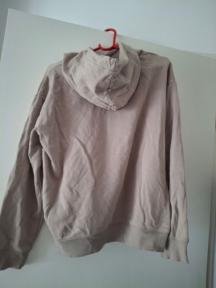 Sweat à capuche beige h et m - photo numéro 2