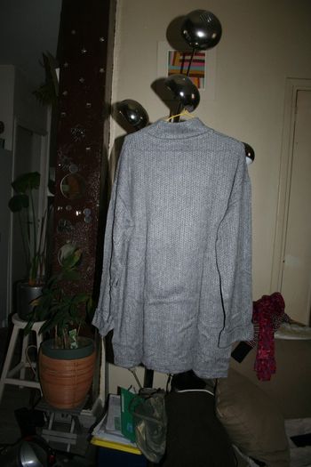 🌸Robe pull grise maille oversize Taille 38 Tendance2023 " Mango " 🌸