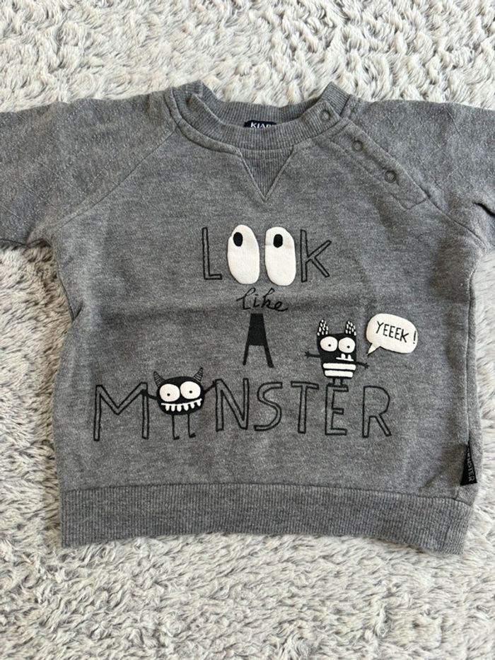 Sweat-shirt Kiabi 12M - photo numéro 2