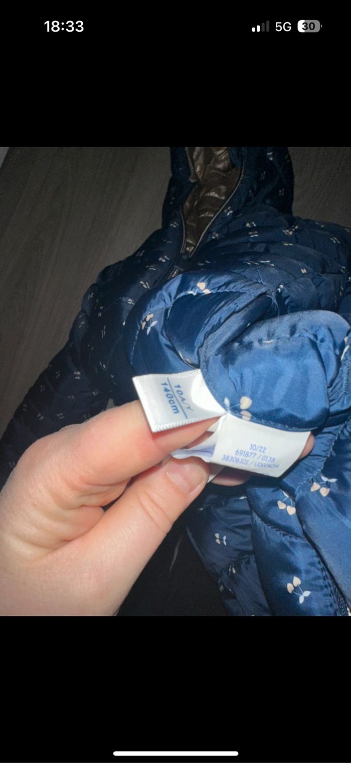 Doudoune fille okaidi 10 ans - photo numéro 6