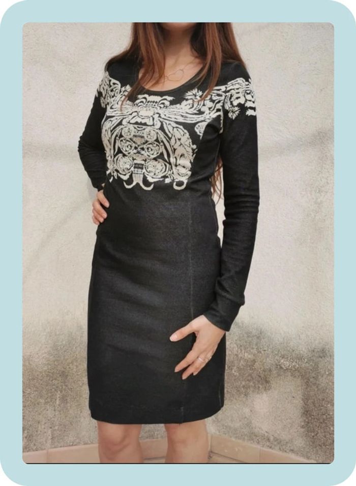 Robe mi saison Creme