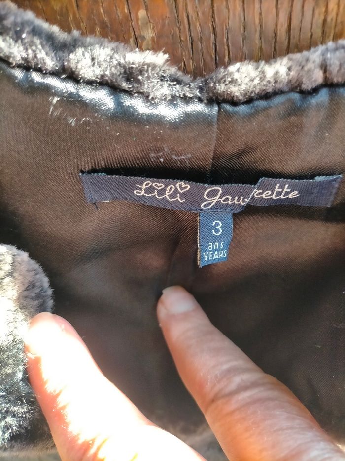 Ravissant gilet Lili Gaufrette 3 ans - photo numéro 2