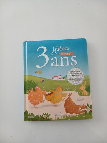 Livre CD "3 Histoires pour mes 3 ans" - Éditions Fleurus