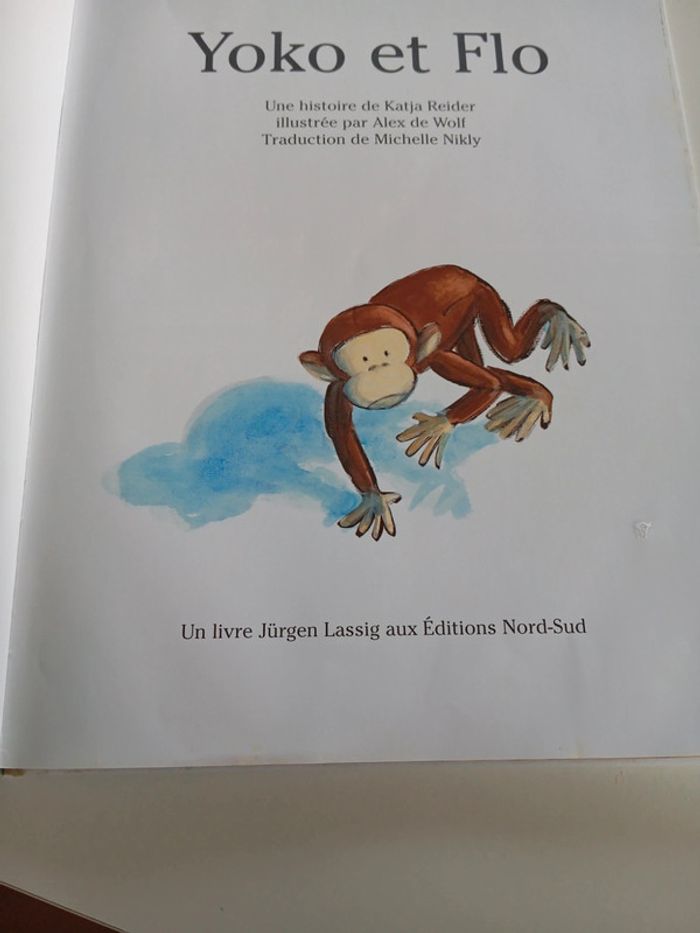 Livre Yoko et Flo de Katja Reider et Alex de Wolf - photo numéro 3