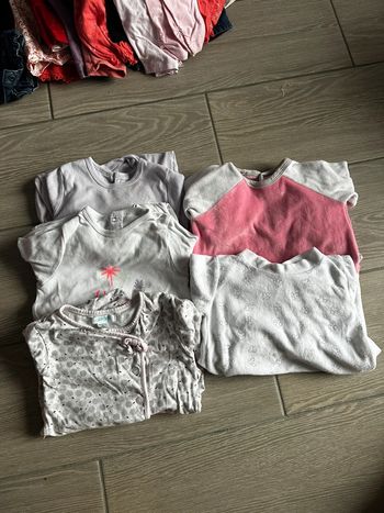 Lot 5 pyjamas 12 mois
