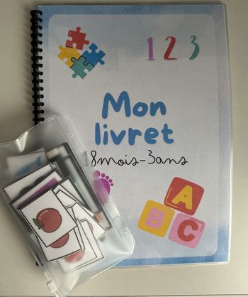 Livret activité enfant 18 mois 3 ans