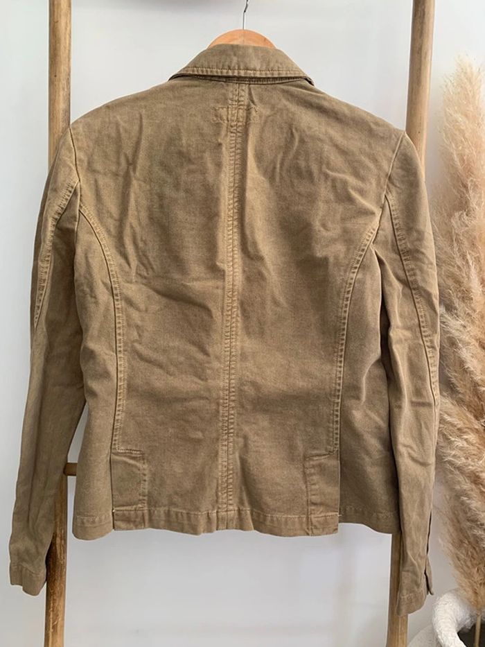 vetements d'exterieur sans marque marron et kaki taille M - photo numéro 5