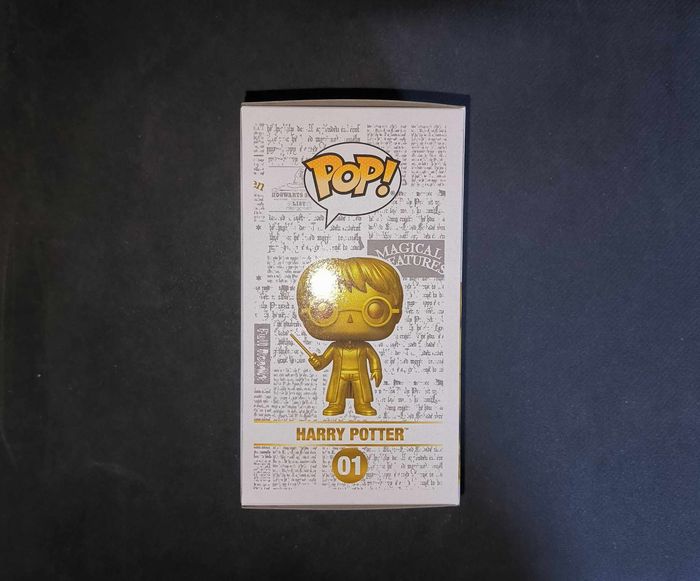 Figurine Funko Pop / Harry Potter 01 / Gold "Doré" / Spécial édition - photo numéro 4