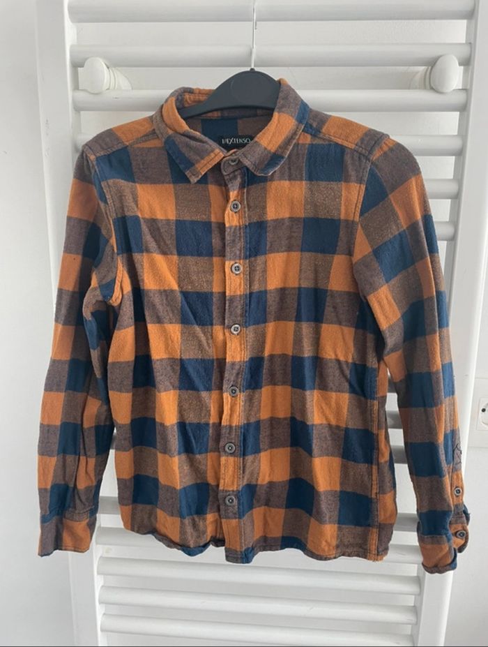 Chemise à carreaux - in extenso - 8 ans