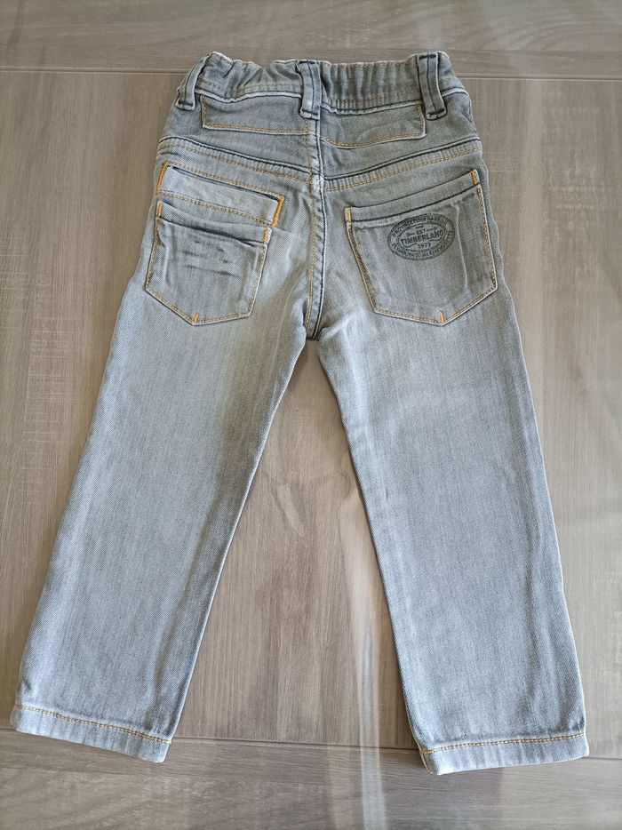 Jeans regular gris Timberland 2 ans - photo numéro 3