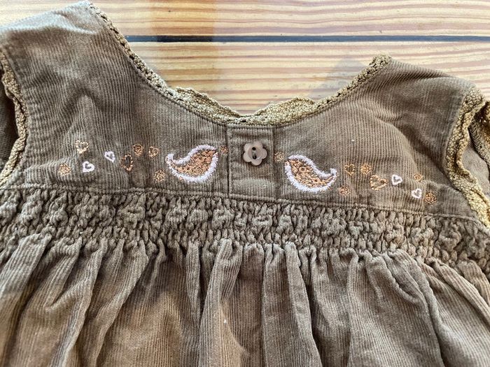 Robe velours 12 mois - photo numéro 2