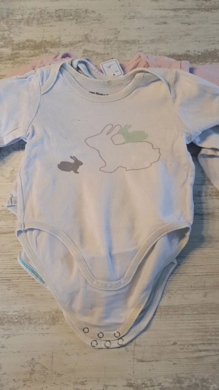 Lot de 12 bodies 12 mois - photo numéro 6