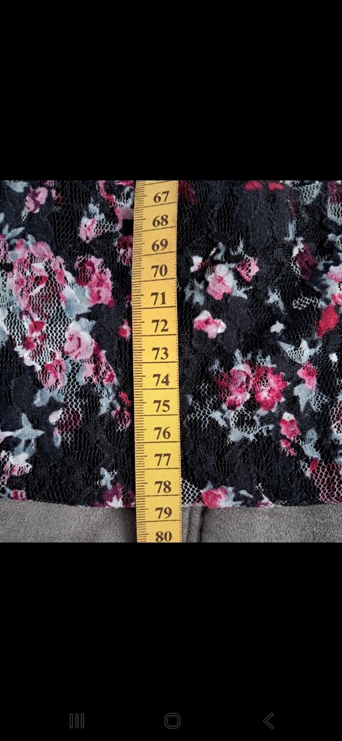 Tour de cou dentelle fleurie - photo numéro 5