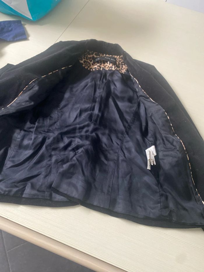 Veste style velour Zara - photo numéro 3