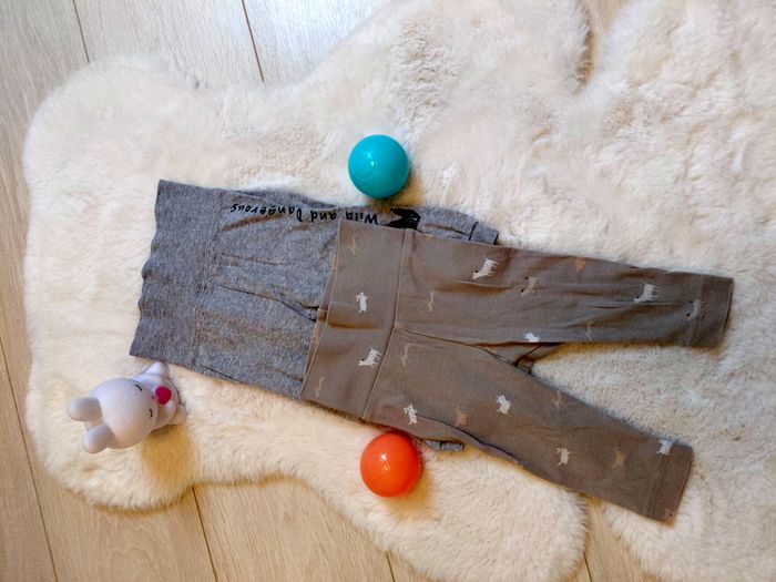 Lot de 2 Leggings 3 6 mois