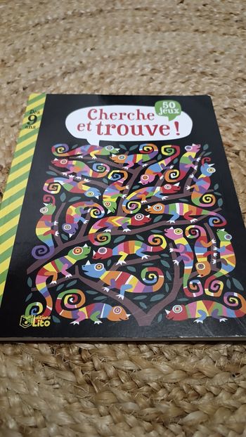 Livre jeu cherche et trouve