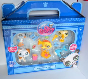 Coffret Littlest Petshop Collector Set LPS - État impeccable