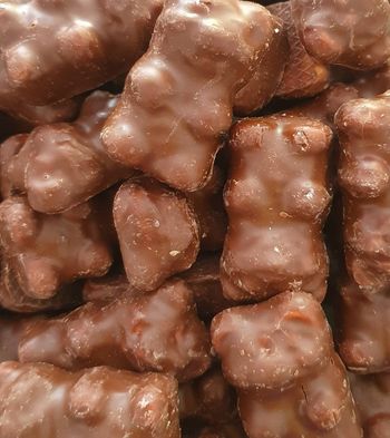 100g d'oursons chocolat au lait 