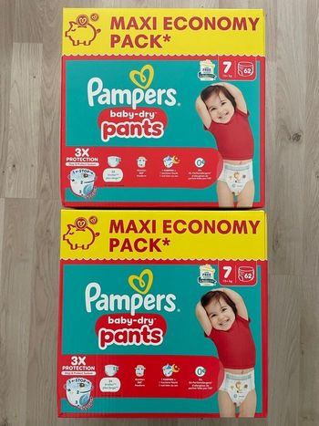 Pampers pants taille 7 